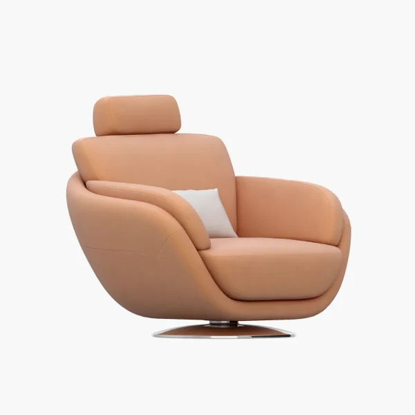 product-17_2 Luxury Swivel Lounge Chair with Adjustable Headrest