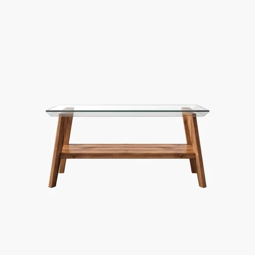 Modern Glass Top Coffee Table
