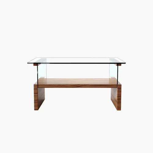Modern Glass Top Coffee Table