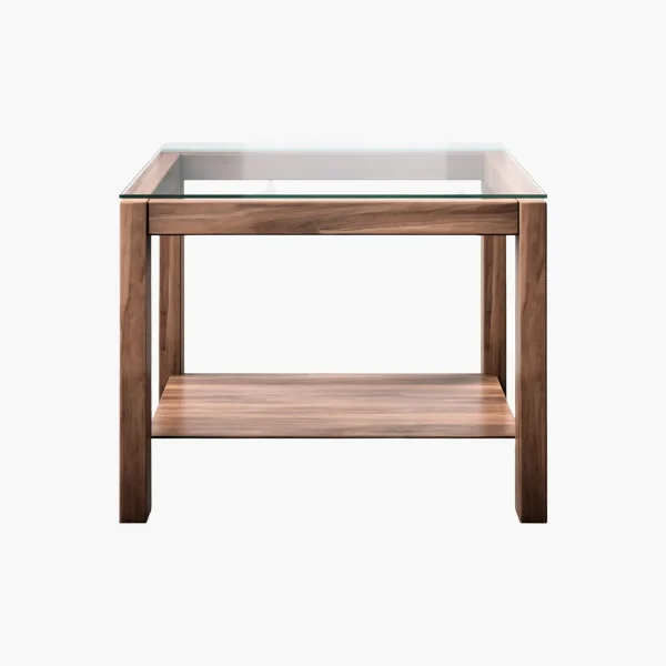 product-35 Modern Glass Top Side Table