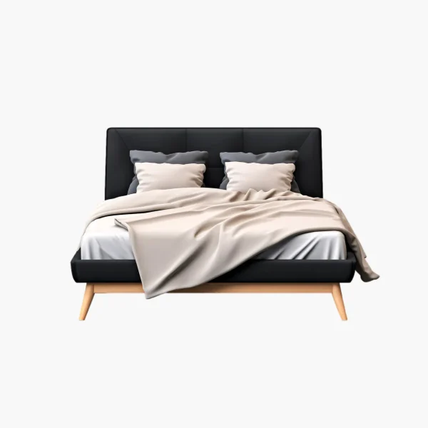 Modern Upholstered Platform Bed